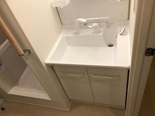 洗面設備　独立洗面台