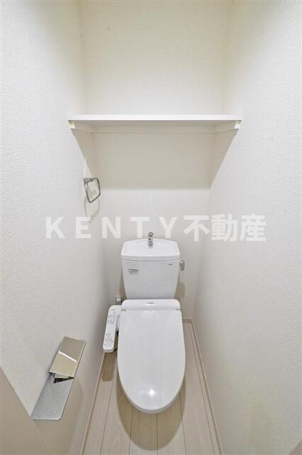 トイレ　ゆったりとした空間のトイレです