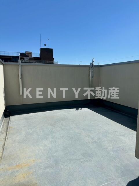 バルコニー　広々ルーフバルコニー♪