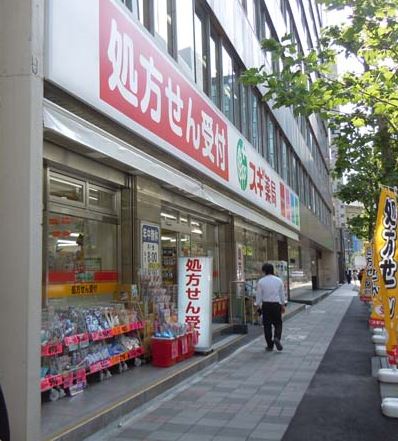 ドラックストア　スギ薬局江戸橋店（ドラッグストア）まで497m