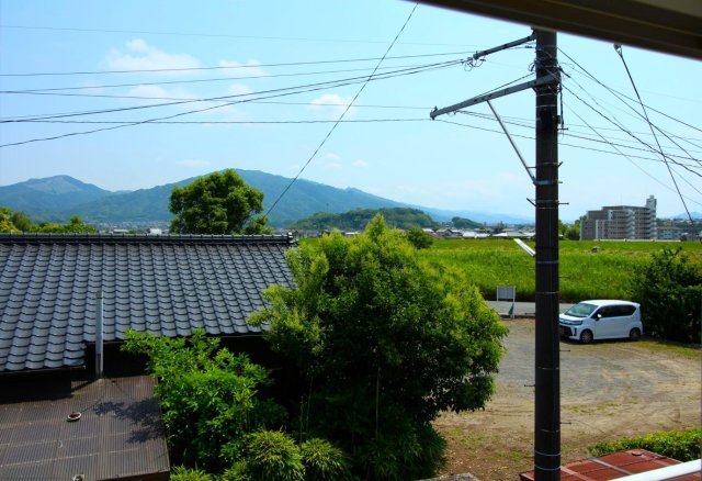 眺望　南向きで日当り良好です！