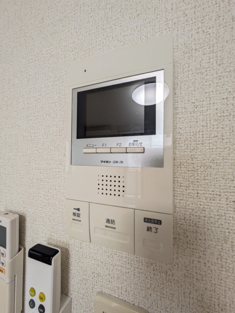 セキュリティ　★オートロック付きモニターインターホン★