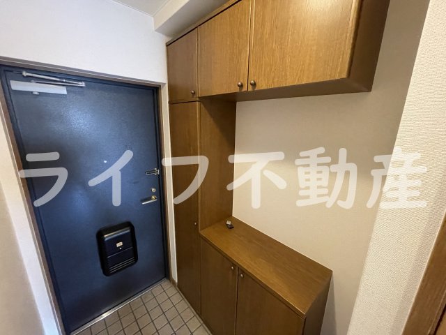 収納　大きなスペースがあり、収納には困りません