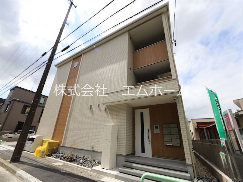 建物外観　外観　宅配ＢＯＸ　オートロック　防犯カメラ