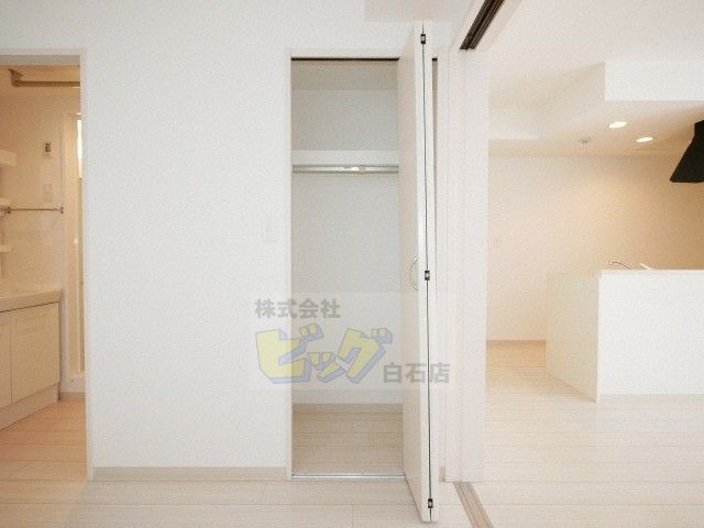収納　広々ウォークインクローゼット完備しています♪