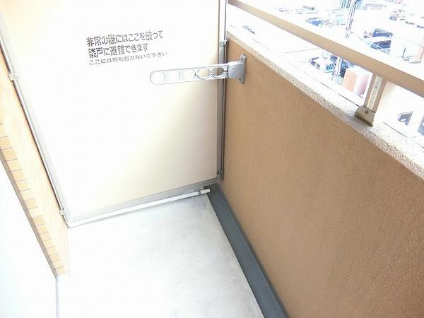 バルコニー　日当たり良好！