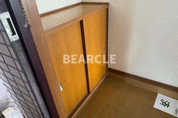 玄関　落ち着いた玄関です