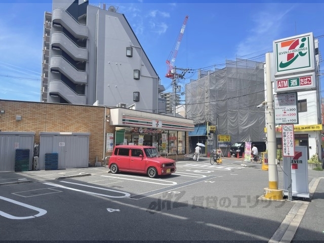 コンビニ　セブンイレブン近鉄布施駅南店（コンビニ）まで450m
