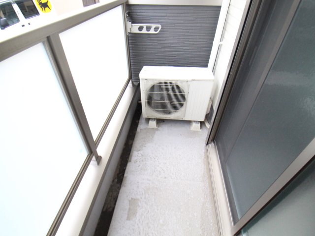 バルコニー　落ち着いた時間を過ごせるバルコニーです