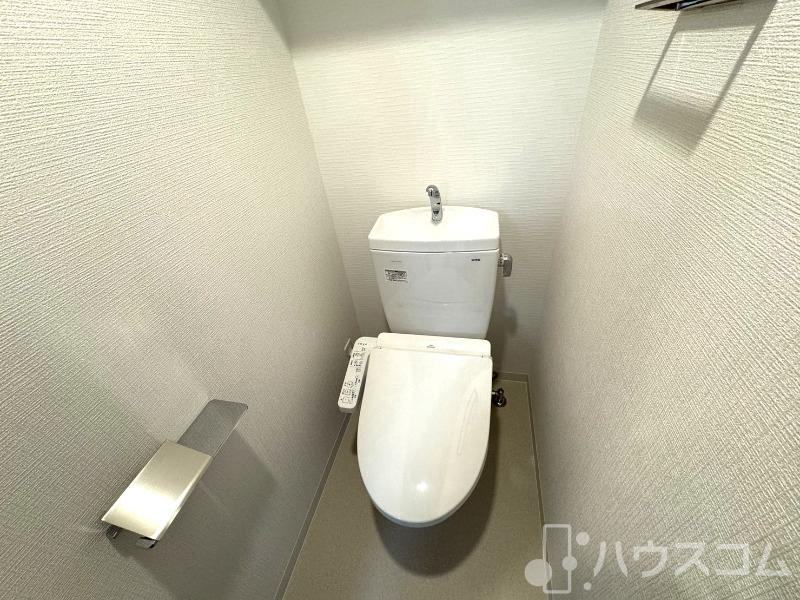 トイレ　温水洗浄便座です！