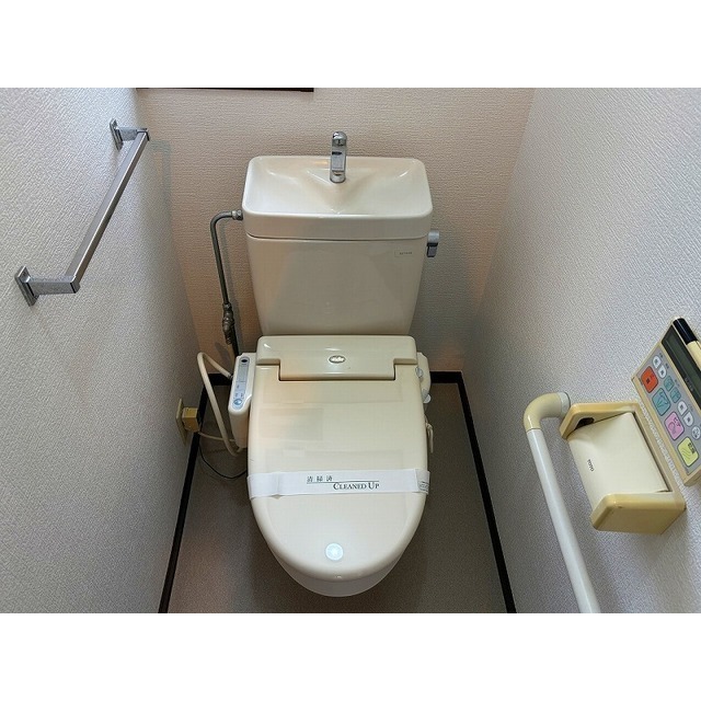 小田急小田原線 本厚木駅 徒歩24分 2階建 築30年のトイレ写真
