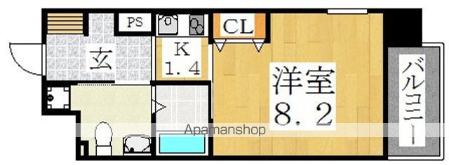 ORANGE T-SIDEの間取り写真
