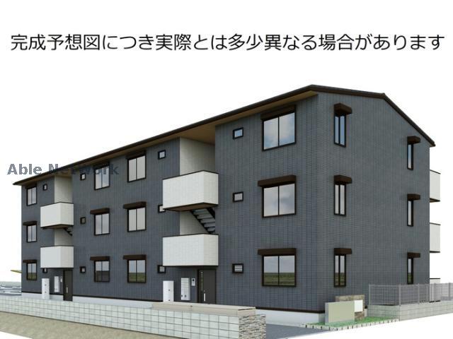 建物外観　完成予想図