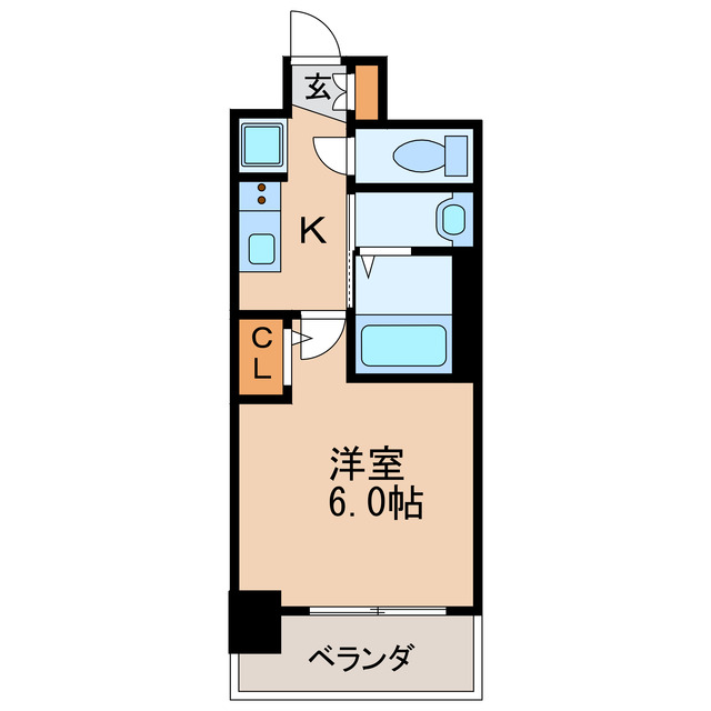 エステムコート名古屋新栄IIアリーナの間取り写真