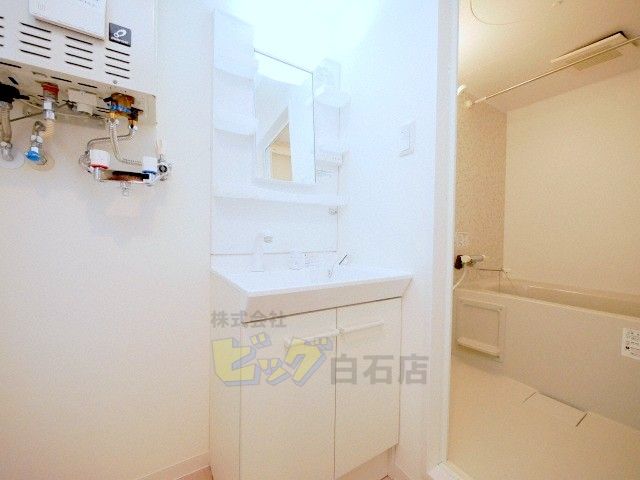 洗面設備　シャンプードレッサー完備しています♪