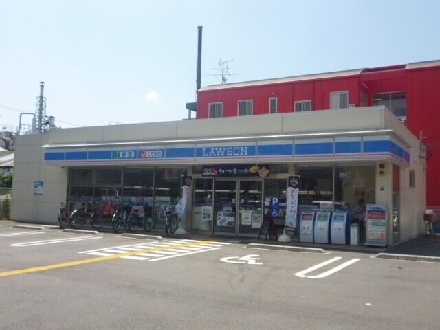 コンビニ　ローソン加美北1丁目店（コンビニ）まで334m
