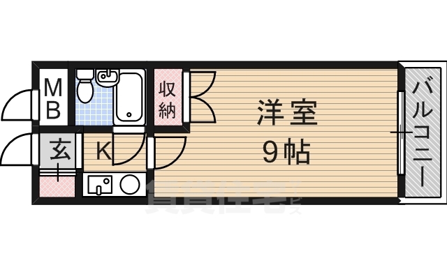 ソロ南茨木の間取り写真