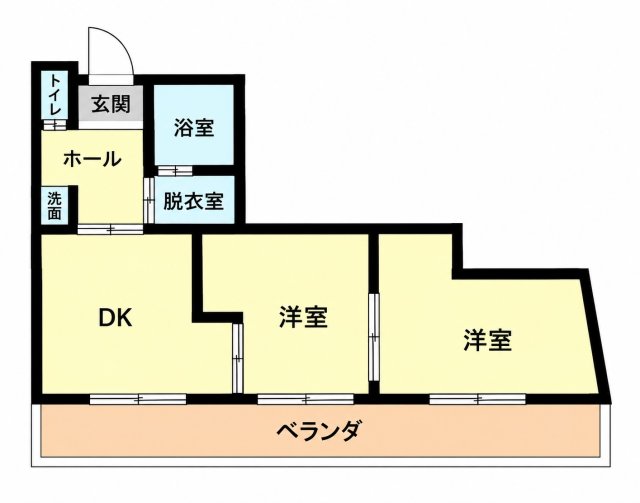 芦田マンションの間取り写真
