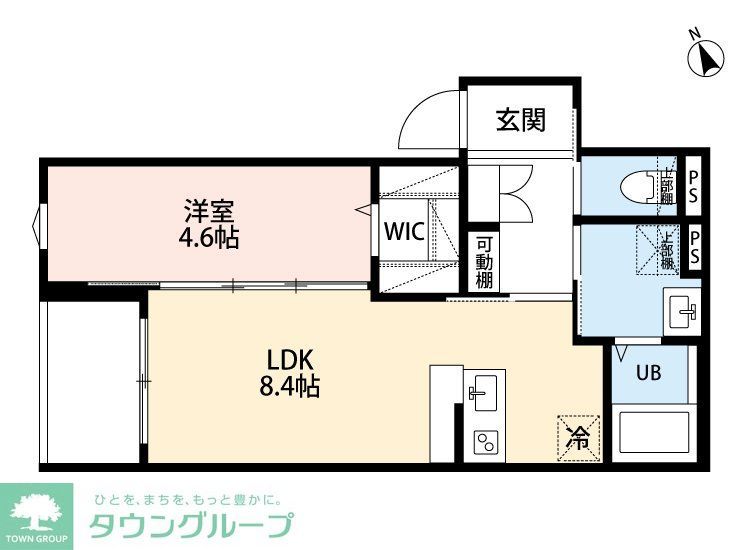 robot home 中河原IIの間取り写真