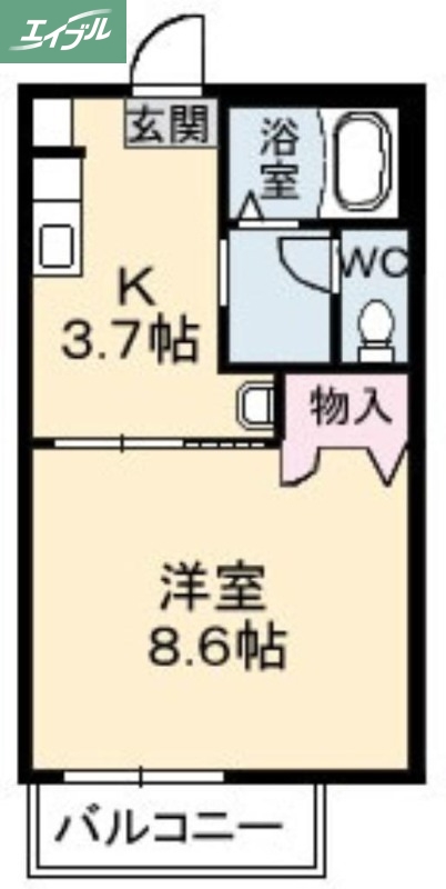 アヴェニール I棟の間取り写真