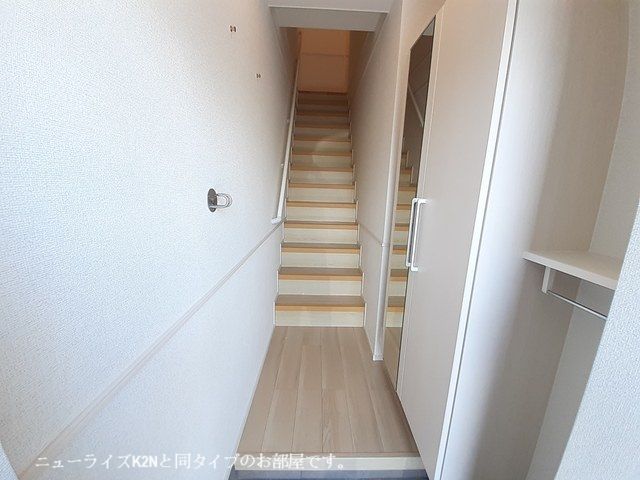 神殿町アパートの玄関写真