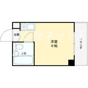 近鉄奈良線 今里駅 徒歩7分 9階建 築39年の間取り写真