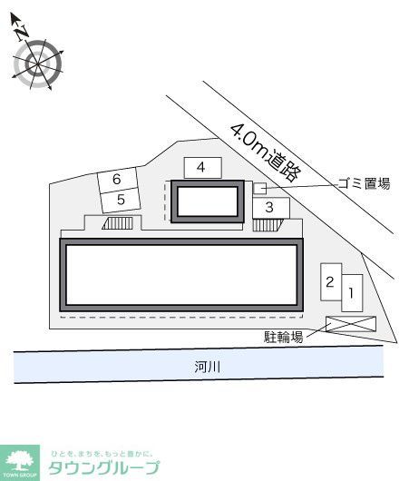 駐車場　間取図