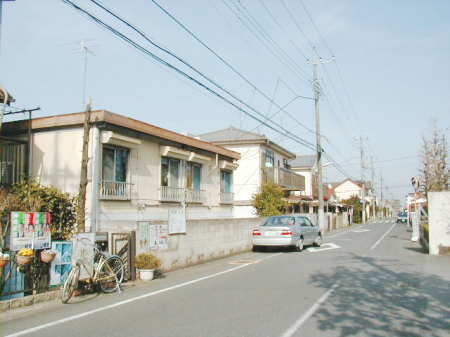 【八王子市台町のアパートの建物外観】