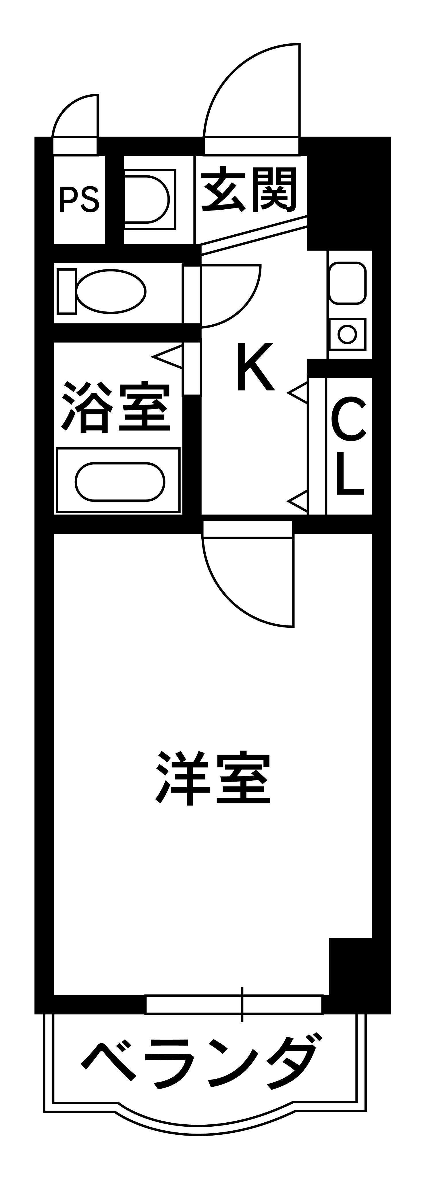 ミューズ1の間取り写真