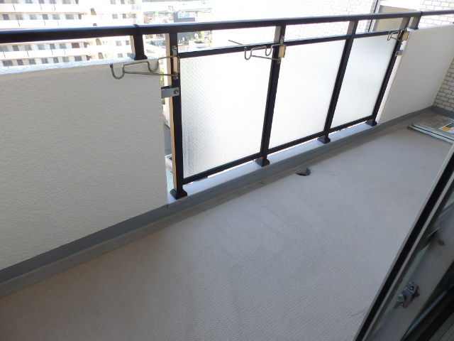 バルコニー　南向き