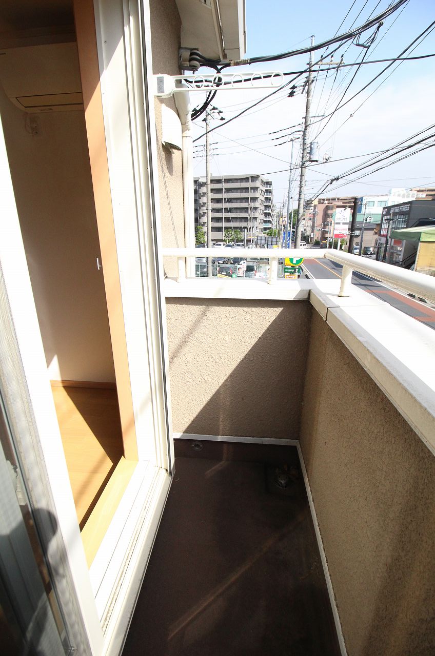 バルコニー　別の部屋の写真です