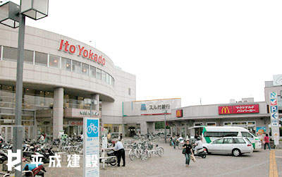 ショッピングセンター　日清プラザ（ショッピングセンター）まで532m