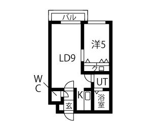 モンターニュレーヴの間取り