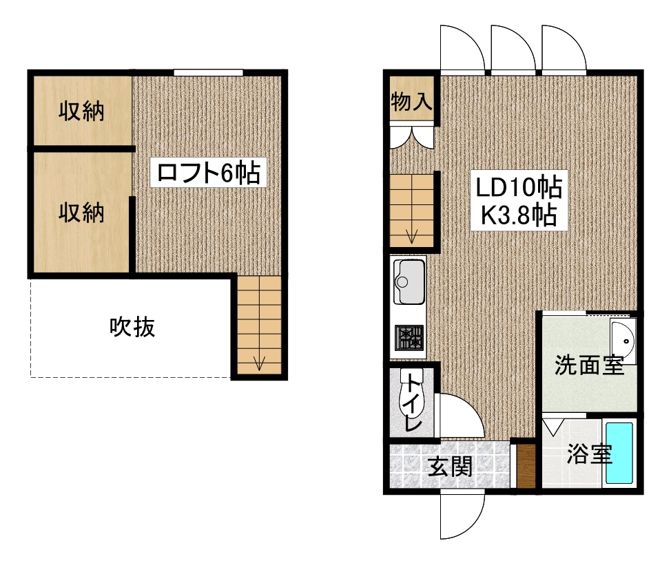 IrumuIV（イルムIV）　の間取り