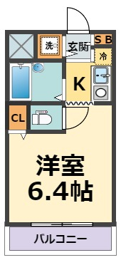 ジョイフル武庫川の間取り