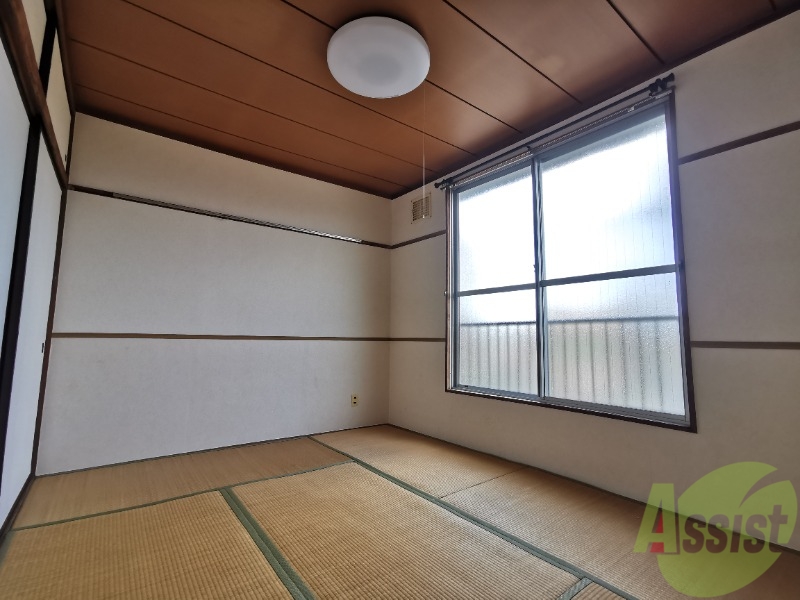 その他部屋・スペース　６帖の和室です！落ち着いて過ごせそうな雰囲気ですね！