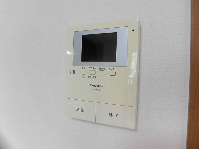 セキュリティ　録画機能付きのTVインターフォン