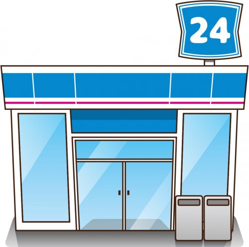 コンビニ　ローソン（コンビニ）まで1282m