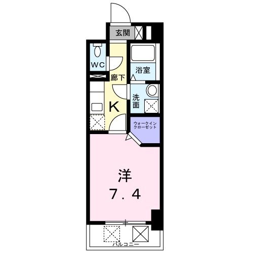 ルーカスいづろの間取り