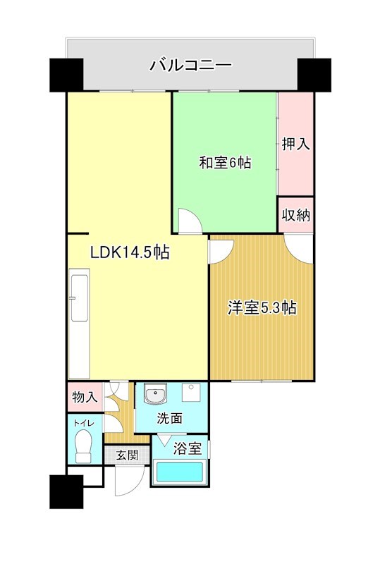 第１７共立ビルの間取り