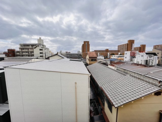 眺望　バルコニーからの景色です