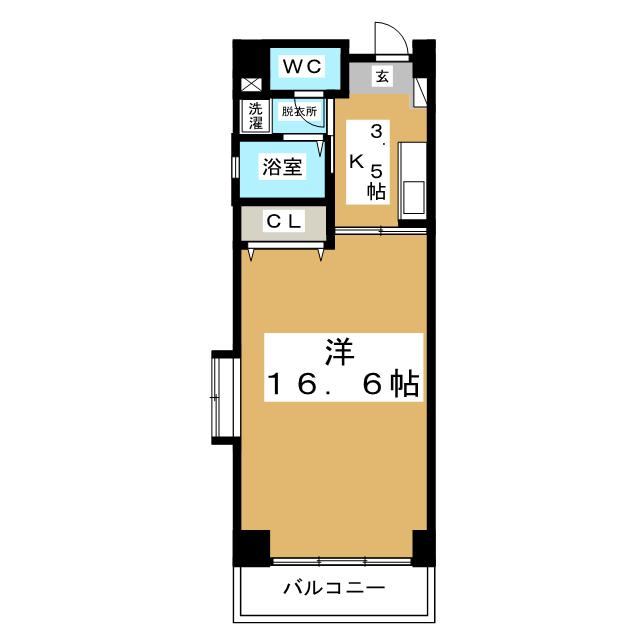 ファースト金城の間取り