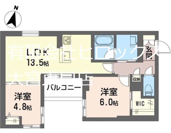 レジェロの間取り