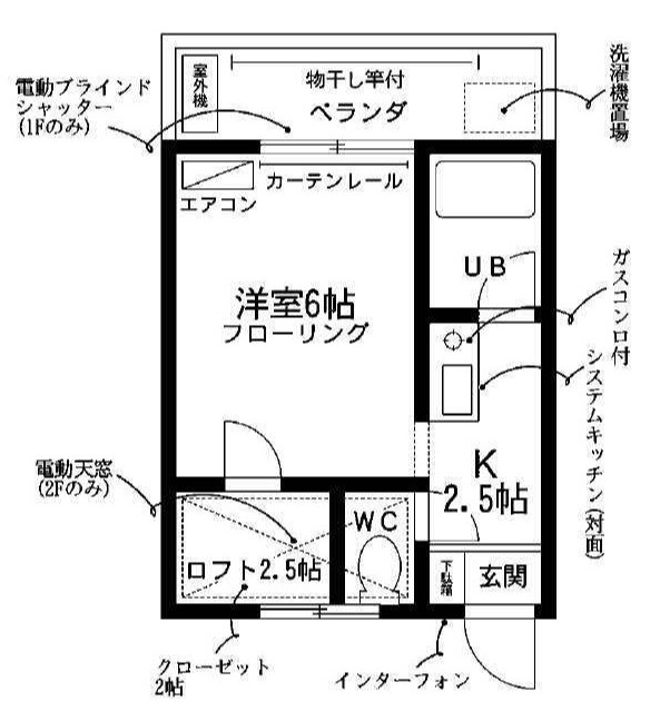 セザンヌ多米の間取り