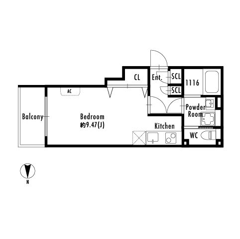 PASEO四谷荒木町の間取り