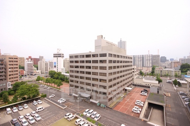 【広島市中区東白島町のマンションの眺望】