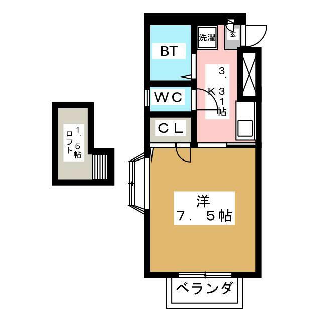 ティアラハウス鶴ケ谷の間取り