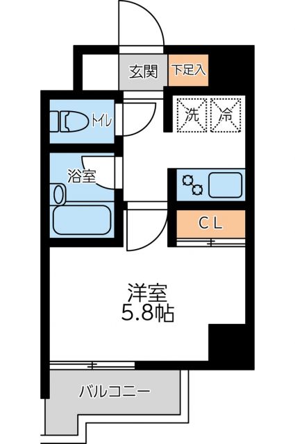 コンフォートタイム大森の間取り