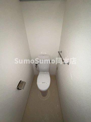 トイレ　ゆったりとした空間のトイレです