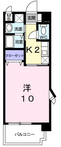 カレント・タウニーの間取り